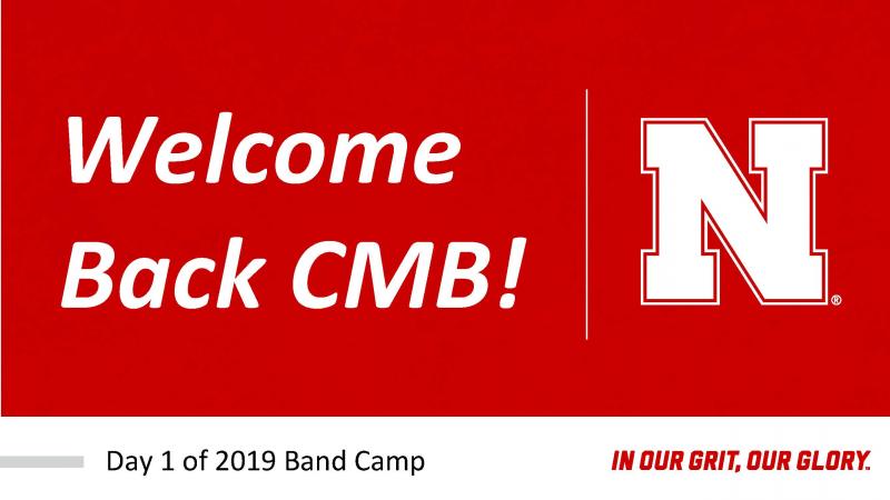 Welcome Back CMB!
