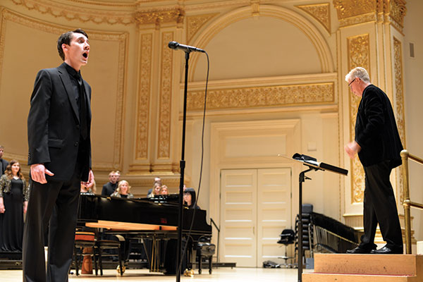 University Singers at Carnegie Hall