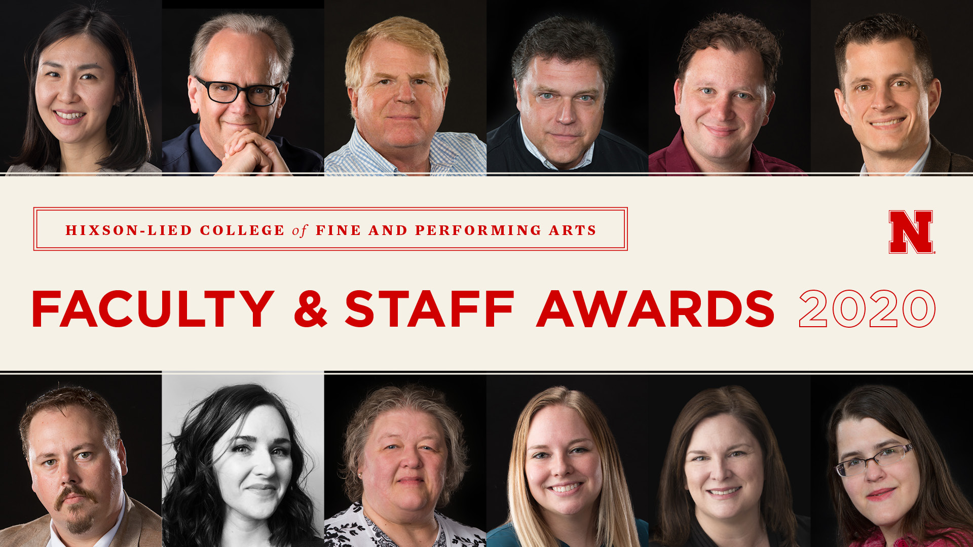 2019 Hixon-Lied Faculty & Staff Award Winners