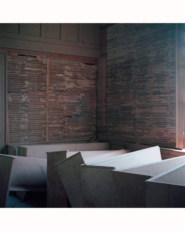 Pews (2013) from Southern Kingdom, 30x30in. Pigment Print