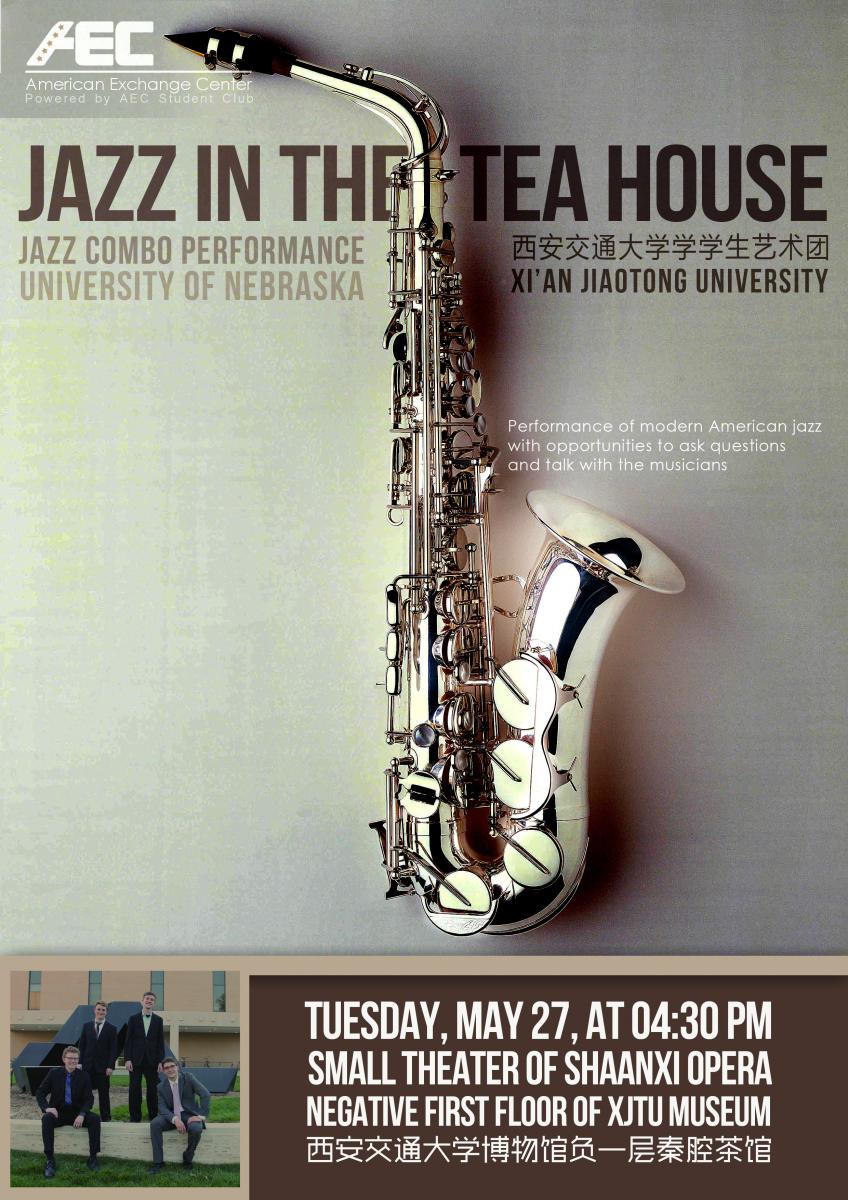 Tea House Event Poster