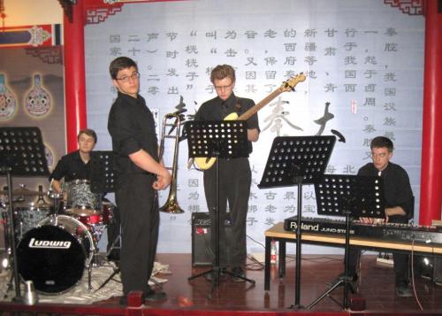 Jazz Group at the Tea House Performing 02