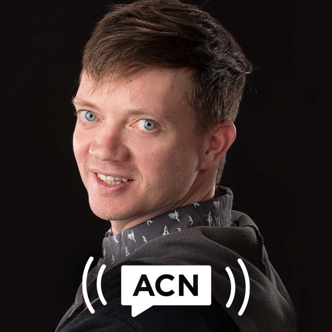 Andy Park with ACN logo