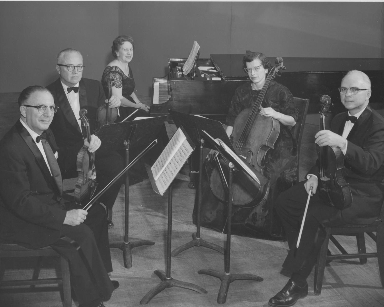 Faculty in a chamber setting