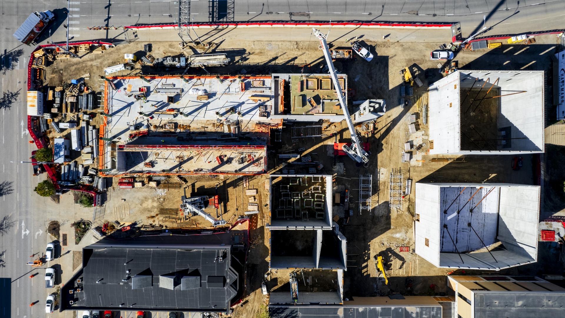 Drone Angle Over Westbrook Project