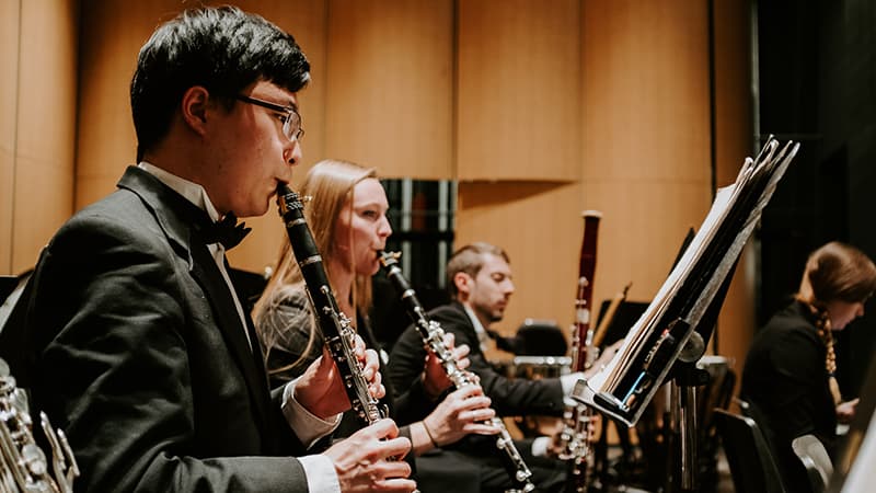 UNL Symphony Orchestra performed on tour in Norfolk, Nebraska, and Rapid City, South Dakota.