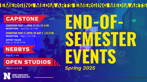 End-of-Semester Poster Graphic