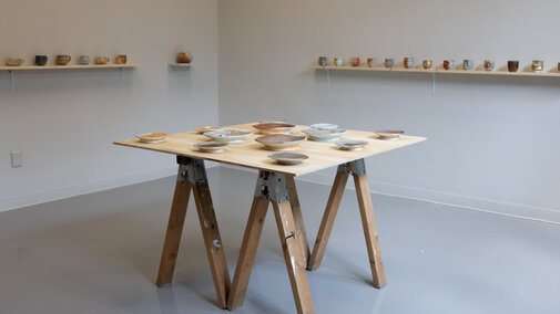 Medici Gallery Jewelya Coffey and Chris Williams art on display