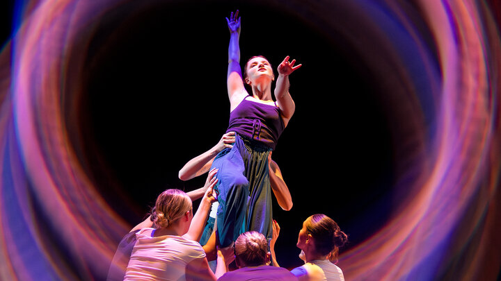 The UNL Dance Program presents its annual “Evenings of Dance” concerts Feb. 12-15 in the Lied Center’s Johnny Carson Theater. Photo by Jordan Opp, University Communication and Marketing. 