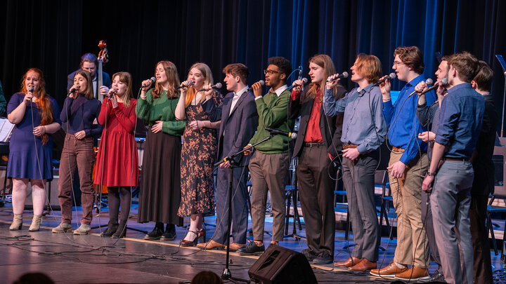 The UNL Jazz Singers will perform March 12 in Westbrook Recital Hall Rm. 119.