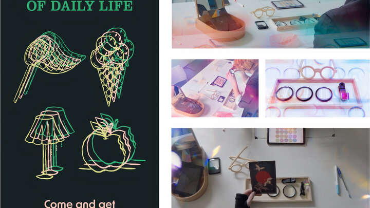 A collage of images from 