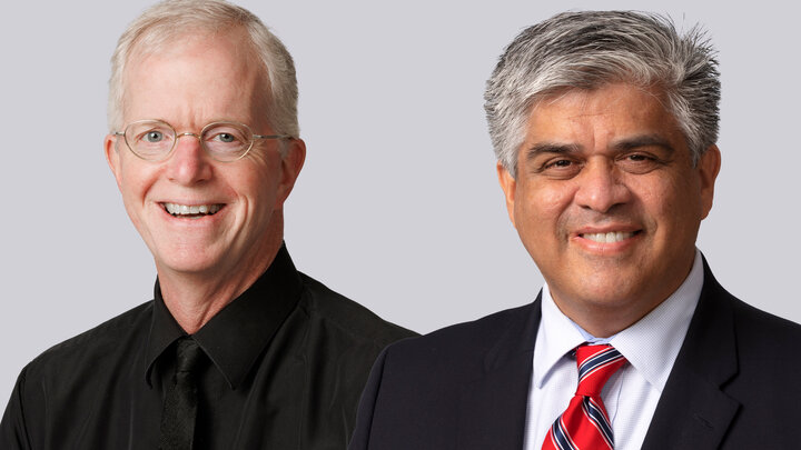 Clark Potter (left) and Sergio Ruiz will present a joint faculty recital on Feb. 15.