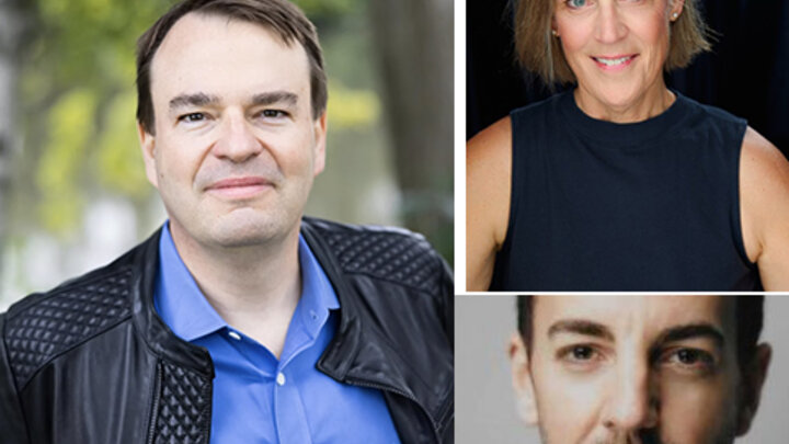 Guest directors for the Nebraska Repertory Theatre next year will include (clockwise from left): Brendon Fox, Lori Adams and Robert Pieranunzi. Tickets are on sale now for this year's season.