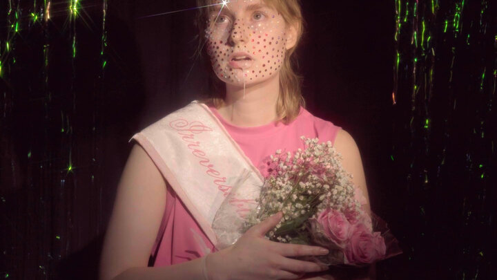 A still from Penny Molesso's "SPIT BRIMMING WITH FUTURES."