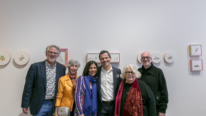 Left to right:  Andy and Virginia Belser, Dayana Corredor and Francisco Souto, and Karen and Robert Duncan at the opening of âPersonal Structuresâ as part of the Venice Biennale. Photo by ReportArch|Andrea Ferro Photography.