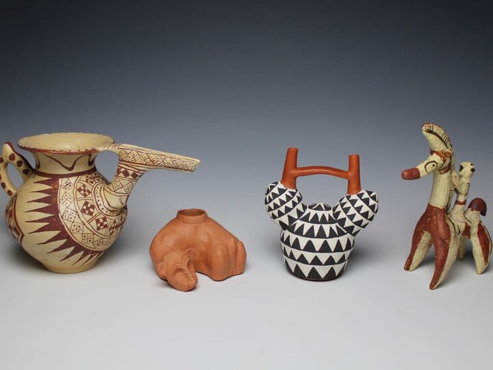 ceramic vessels and objects