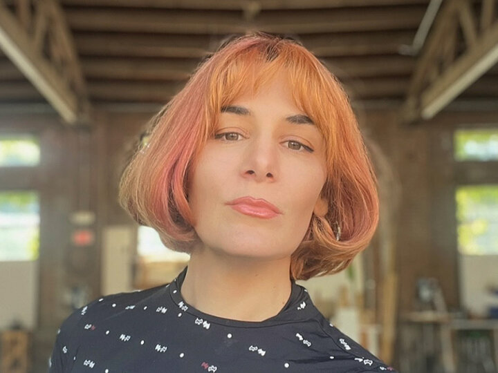 Portrait of Jillian Mayer.