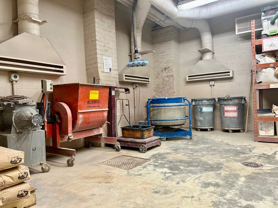 Indoor Ceramics Studio 