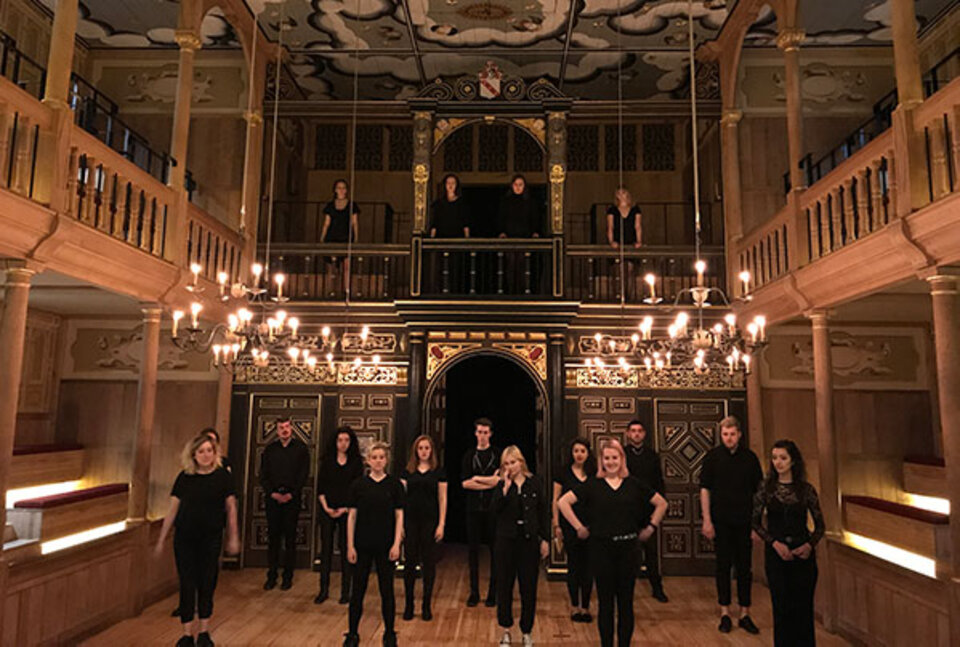 Carson School's Study at Shakespeare's Globe Theatre