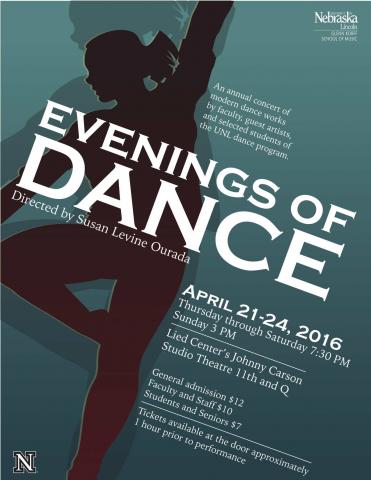 Evenings of Dance poster