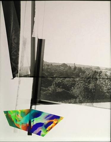 Anthony Hawley, “The Book of Spells” (detail), medium format photo, silver gelatin prints, archival inkjet prints, Polaroid, 2016-2017.