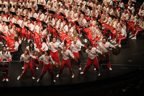 The Cornhusker Marching Band Highlights concert is Dec. 7 at the Lied Center for Performing Arts. 