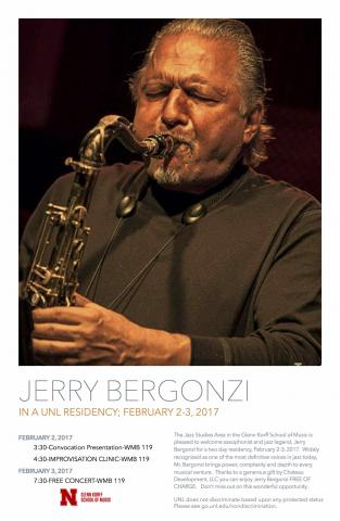 Jerry Bergonzi poster