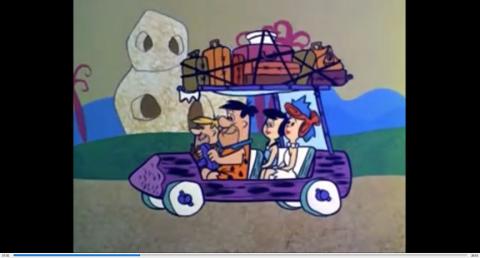 A cel from “The Flintstones” is among 90 animation cels that will be featured as part of the “Building a Narrative: Production Art and Pop Culture” exhibition in the Eisentrager-Howard Gallery. The items on display are from the collection of local collector and Husker alumnus Trent Claus.
