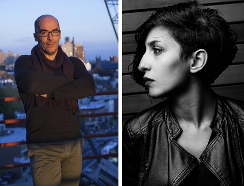 Andy Cavatorta (left) and Behnaz Farahi will present keynote lectures at the Mid-American College Art Association Conference in Lincoln Oct. 4-5.