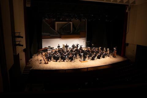 The Symphonic Band performs Oct. 12 in Kimball Recital Hall.