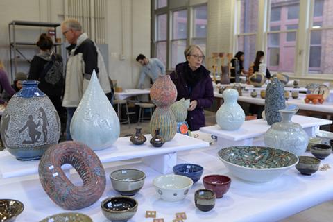 The Clay Club Sale and Print Sale are Dec. 10-11 in Richards Hall Rms. 118 and 112. Support the work of talented School of Art, Art History & Design student artists by purchasing their most recent work.