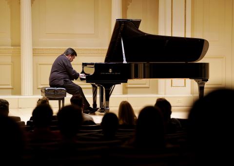 Marcelo Lian performs at Carnegie Hall’s Weill Recital Hall on Oct. 17. Courtesy photo.