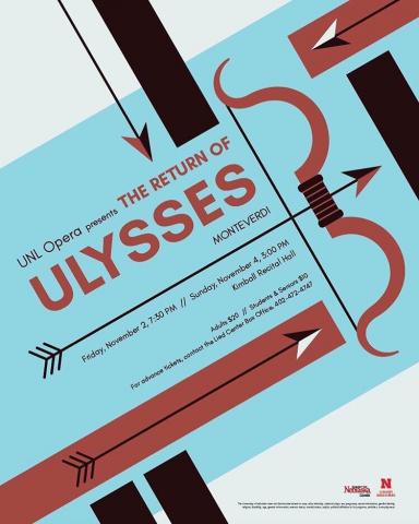 The Glenn Korff School of Music opera program presents "The Return of Ulysses" Nov. 2 and 4 in Kimball Recital Hall.