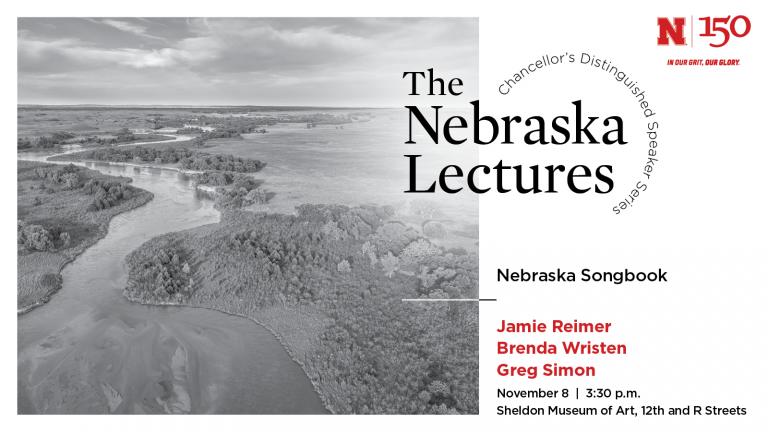 The Nebraska Lectures will feature "Nebraska Songbook" by Greg Simon and performed by Jamie Reimer, soprano, and Brenda Wristen, piano, on Nov. 8.