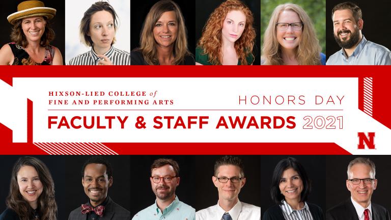 The Hixson-Lied Faculty and Staff Awards recognize outstanding performance and accomplishments in the areas of teaching; research and creative activity; faculty service, outreach and engagement; outstanding lecturer; and staff service.