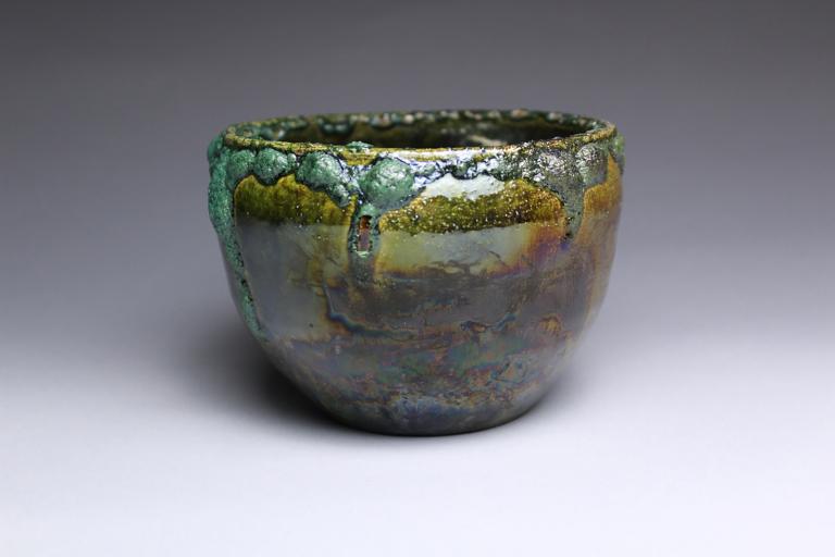 A ceramics piece by Deanna Allen of Lincoln North Star.