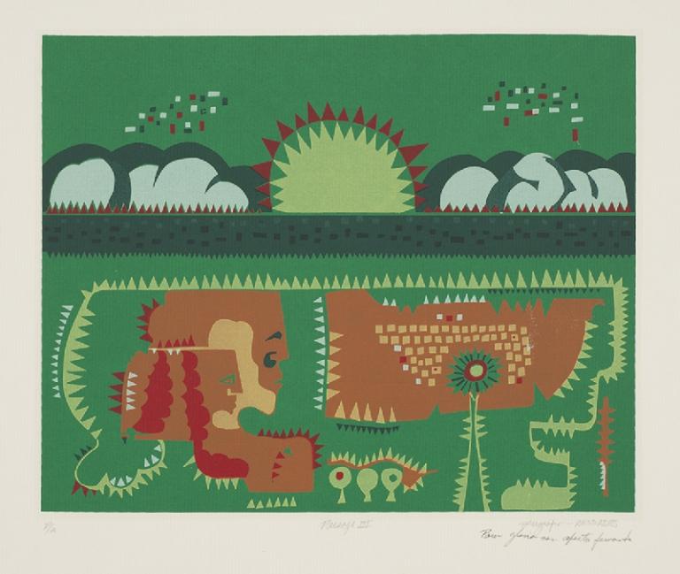 Fernando Andrades, “Paisaje III [Landscape III],” circa 1973.