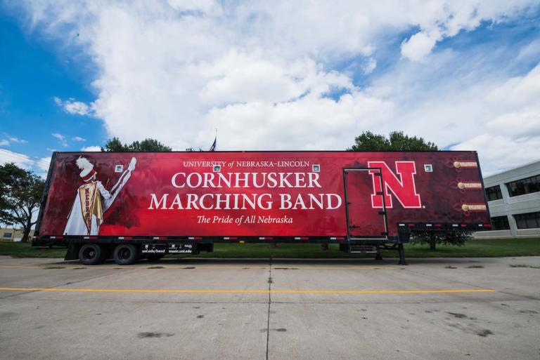 Cornhusker Marching Band Trailer