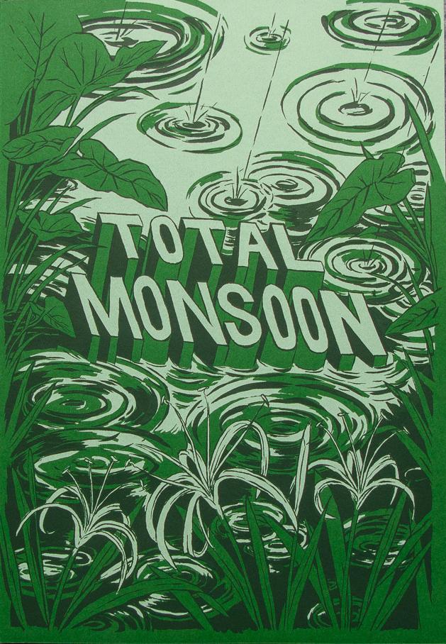 Mystic Multiples, “Total Monsoon,” risograph printed cosmic anthology, 310 pages, 2018.