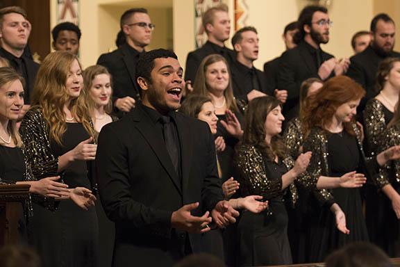 University Singers, the Cornhusker Marching Band, UNL Symphony Orchestra, UNL Opera, UNL Dance, Chamber Singers and Varsity Singers are all among the groups performing at the special N 150 Celebration Feb. 15 at the Lied Center for Performing Arts.