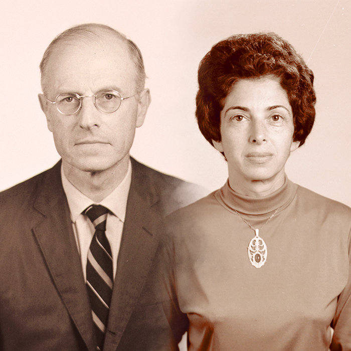 Peter and Inge Worth. Photos courtesy of University Archives and Special Collections, University of Nebraska–Lincoln Libraries. 