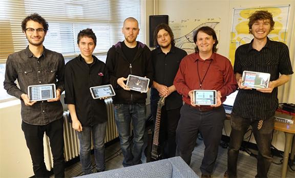 BISoN iPad quintet to perform Nov. 5 in Westbrook Rm. 110.