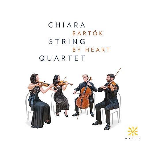 The Chiara String Quartet have released a two-CD set titled “Bartók by Heart” on Azica Records. 