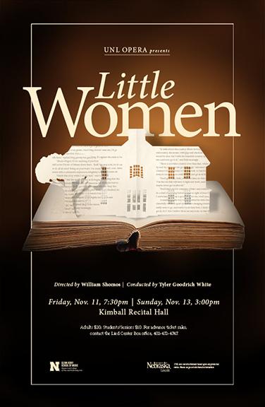 The Glenn Korff School of Music's Opera Program presents "Little Women" Nov. 11 and 13.
