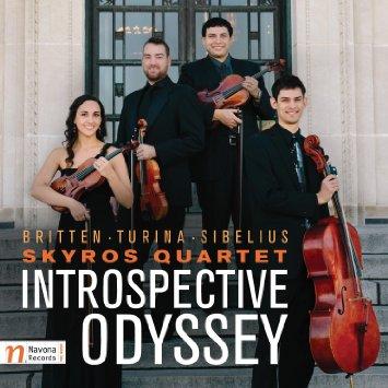 The Skyros Quartet is releasing their first CD, "Introspective Odyssey."