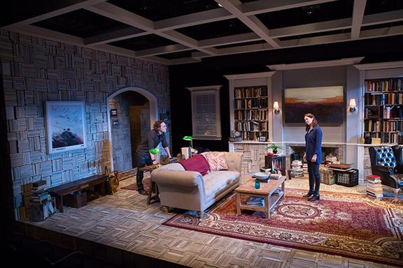 The set for "Sex with Strangers" at the Signature Theatre in Washington, D.C., designed by J.D. Madsen